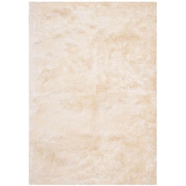 Safavieh Shag Medium Rectangle Rugs, Ivory - 5 x 8 ft. SG511-1212-5 - main